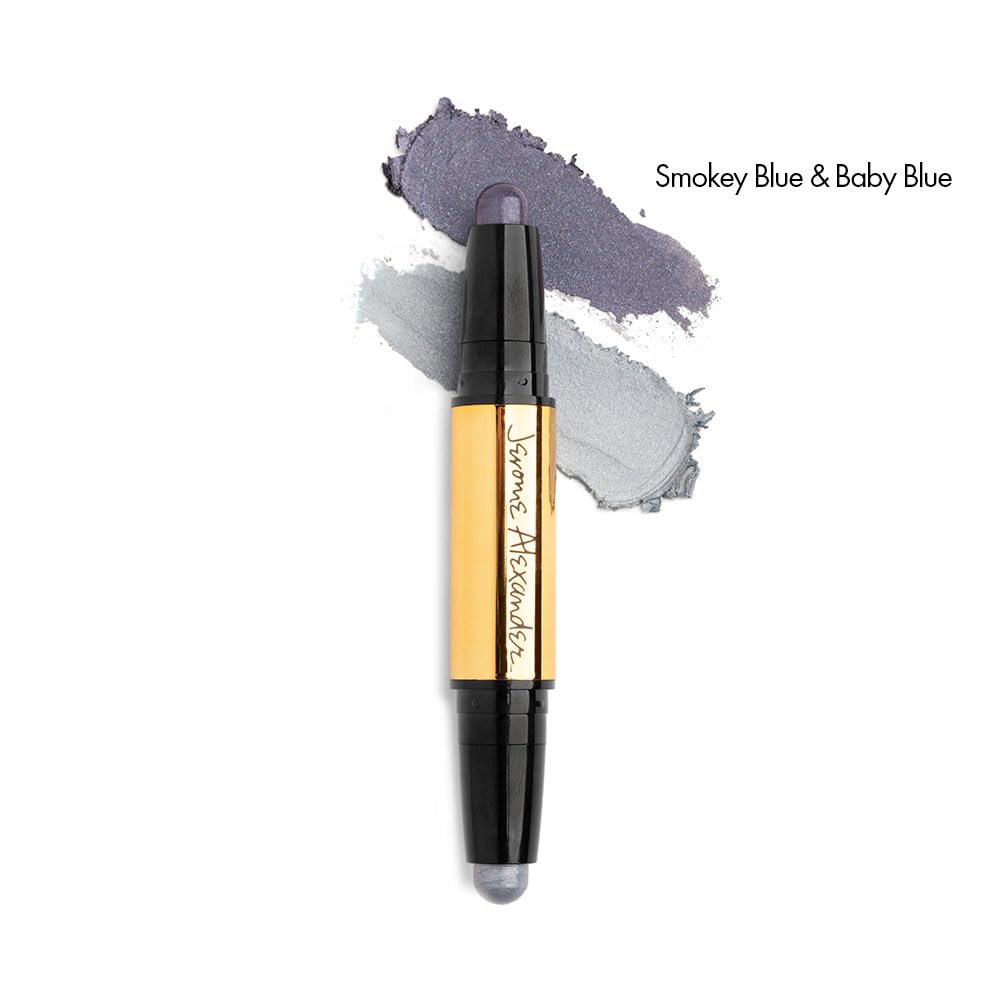 Jerome Alexander - JA Basics Dual-Ended Eyeshadow Stick (Smokey Blue/Baby Blue)