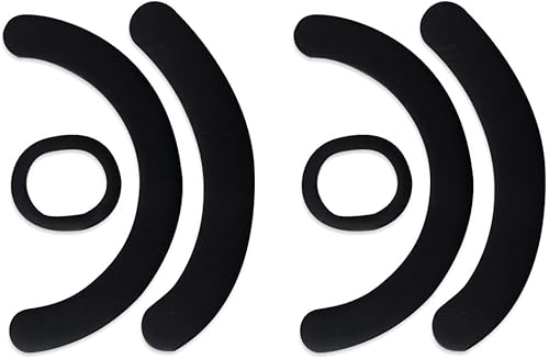 HUYUN Nuevos patines de ratón, patas de ratón, patas de ratón y patines de ratón de repuesto para Logit G403 G603 G703 (vienen con 2 juegos)