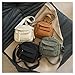 SofZenrM Cute Corduroy Crossbody Bag for Men Women Fashion Aesthetic Small Wallet Bag Adjustable Strap Shoulder Bag (green)