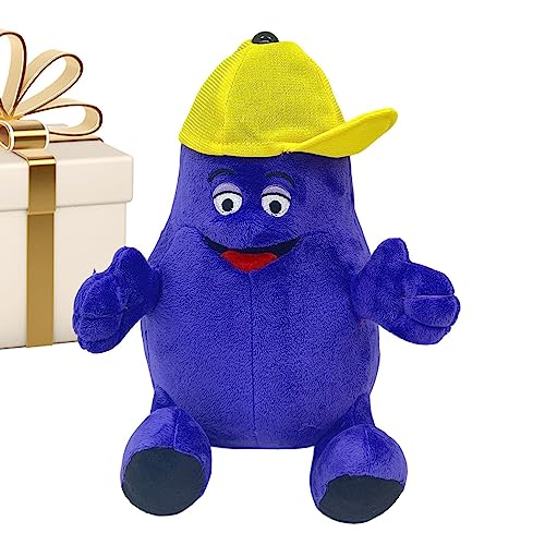 Smorfia Cappello Giallo Peluche, 7,9 Plush