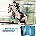 Angetra Mesh Horse Fly Boots Set of 4, Loose Fitting Shoofly Leggings for Horses with Breathable & Adjustable, Fly Leg Wraps for Horses Stop Annoying Stomping, Stay-on Comfortable Shoo Fly Boots