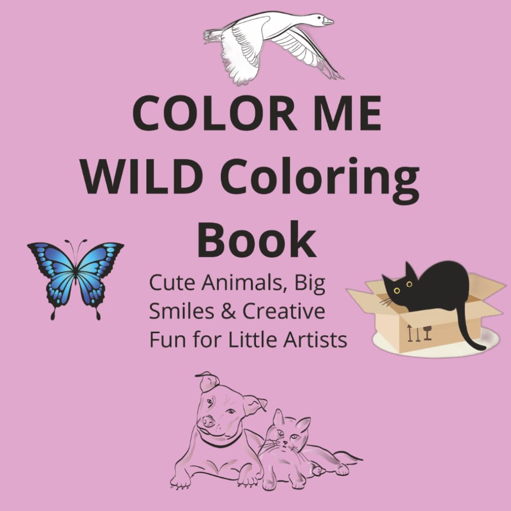 Color Me Wild Coloring Book