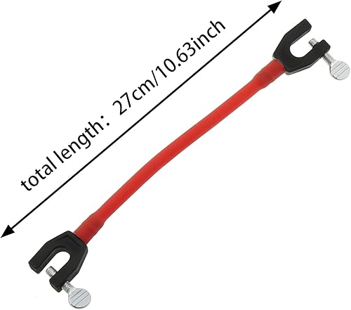 Miniatura 3 de Soporte de snowboard con clip para snowboard, conector de snowboard con cuña fácil, ayuda para entrenamiento de esquí, color rojo