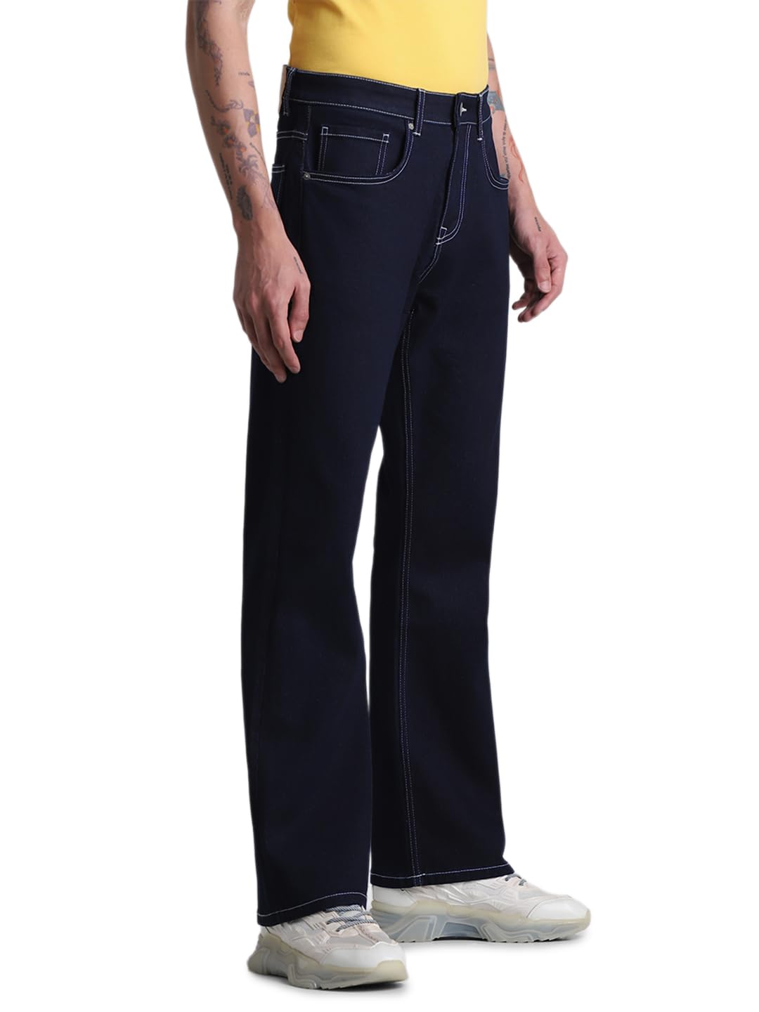 Jack&Jones Bootcut High Rise Jeans for Men-image-36