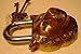 Brass Padlock - Lock with Keys - Working Functional - Brass Made - Type : (Lion - Brass Finish)