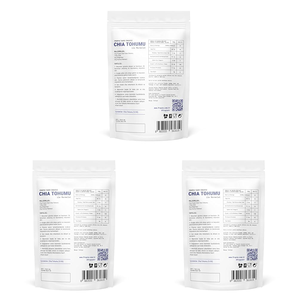 Fropie Chef Chia Tohumu 250g (3 paketi)