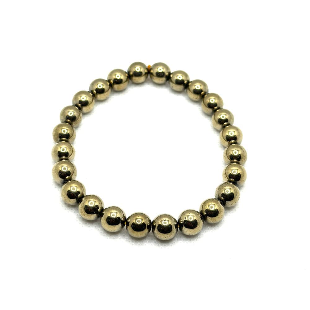 Pyrite stone Bracelet Money Magnet Healing Bracelet for Wealth Creation and Business Luck Charm Crystal Stone Bracelet for Men and Women 8 MM Beads (B0BZRSKHQ9) Amazon Price History, Amazon Price Tracker