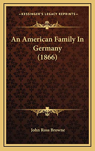 An American Family In Germany (1866)