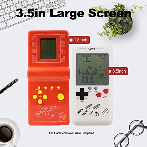 Image of RS-99 Classic Game Console Tetris Game Block Game Puzzle Games Handheld Game for Children Built-in 26 Kinds of Games (Black) -Layfoo