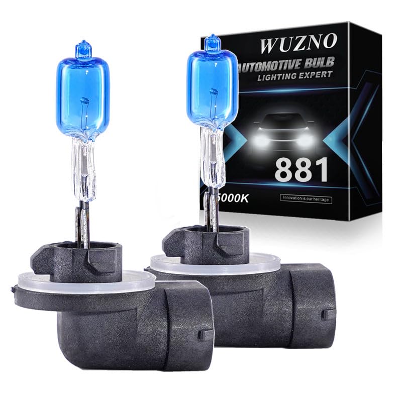 881 Halogen Headlight Bulb/Fog Light 12V 35W White 5000K Light Headlamp Super Bright