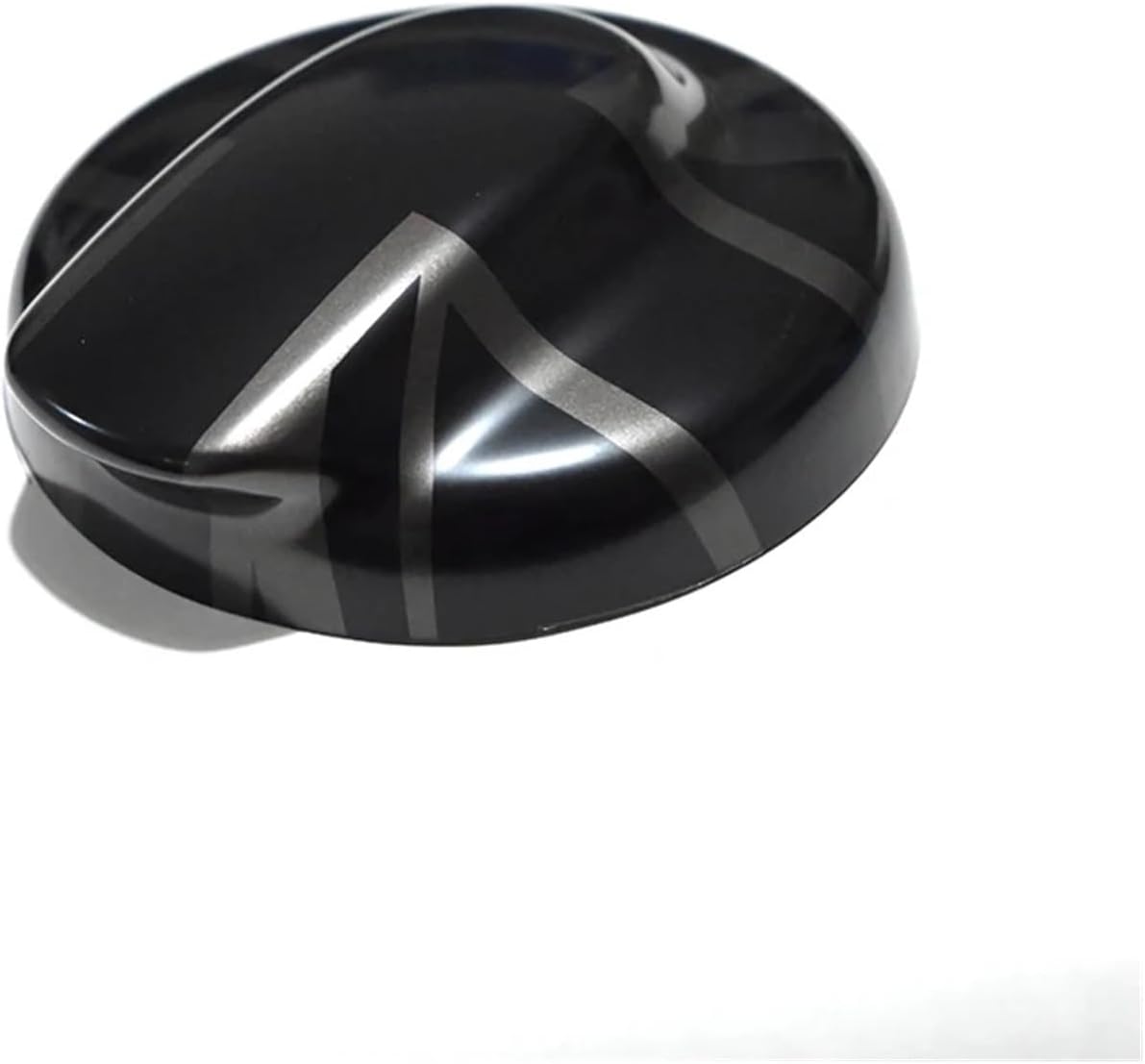 Plastic Style Black Fuel Tank Cover Compatible For MINI Cooper S JCW R55 R56 R58 R59 2.0T Car-Styling Decoration Accessories(Style 2)
