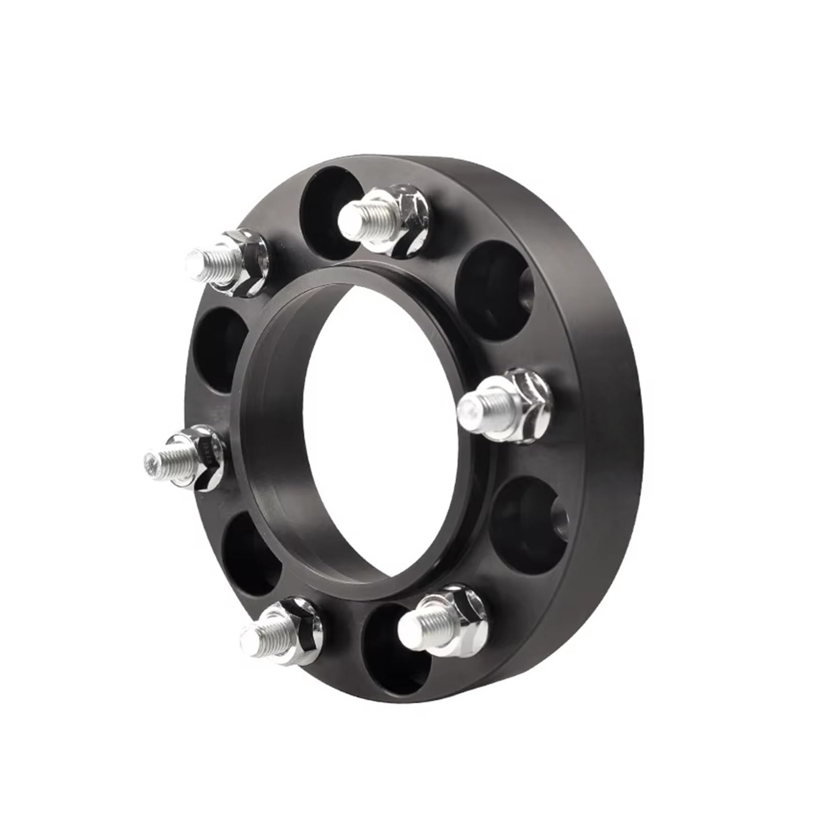 Pour MITSUBISHI pour pajero PCD 6x139.7 CB 67.1 M12X1.5, entretoises de roue noire en aluminium forgé, adaptateur moyeu, 2 pièces Entretoises de roue