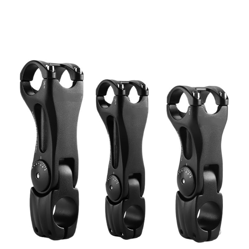 Potence VTT réglable en alliage supérieur 31.8mm angle 60°