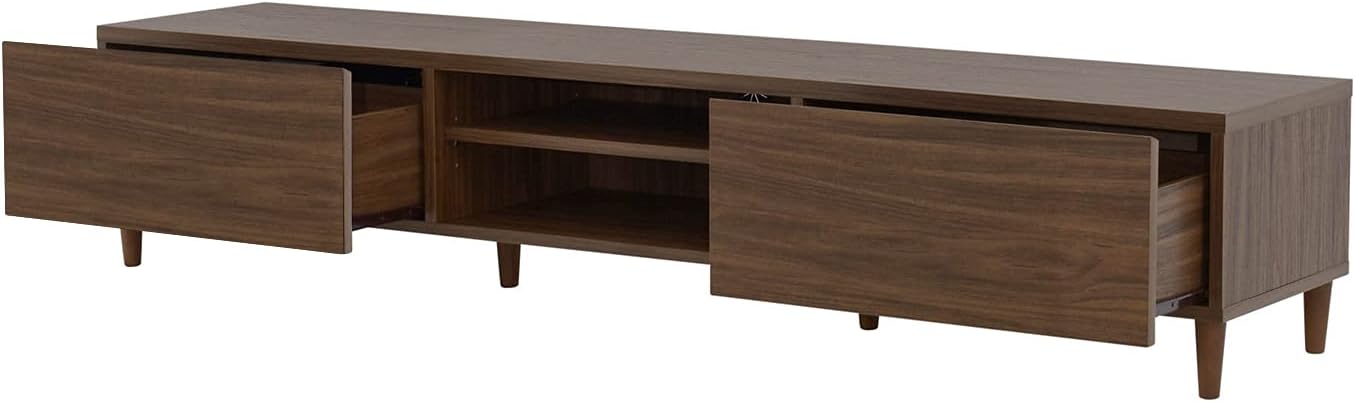 直接受け取りのみ】LOWYA テレビボード テレビ台 140cm ウォルナット