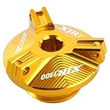 Bouchon Carburant pour XJR1300 XJR-1300 Accessoires De Moto Bouchon Remplissage D'huile Moteur Couvercle Réservoir Carburant AV&Ant Kit Bouchons Gaz