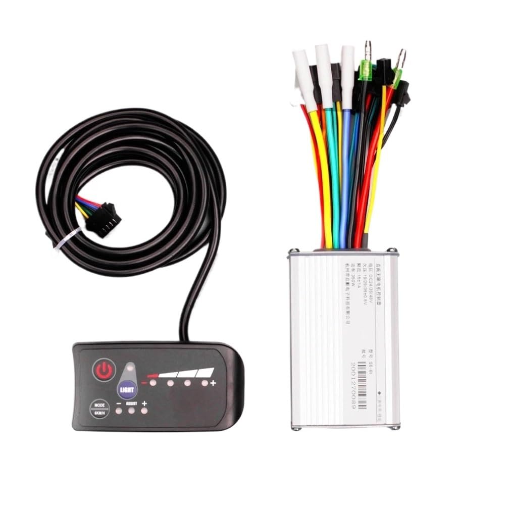 Centralina Monopattino Elettrico Bicicletta Elettrica 24V 36V 48V 250W/350W Bici Ebike Impermeabile Display Misuratore Controller for Senza Spazzole(36V 250W 350W)