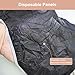 Elitzia Disposable Underwear Underpants One Time Use Beauty Salon Hotel Travel 50 Pcs Per Set ET004 (XL, Black)