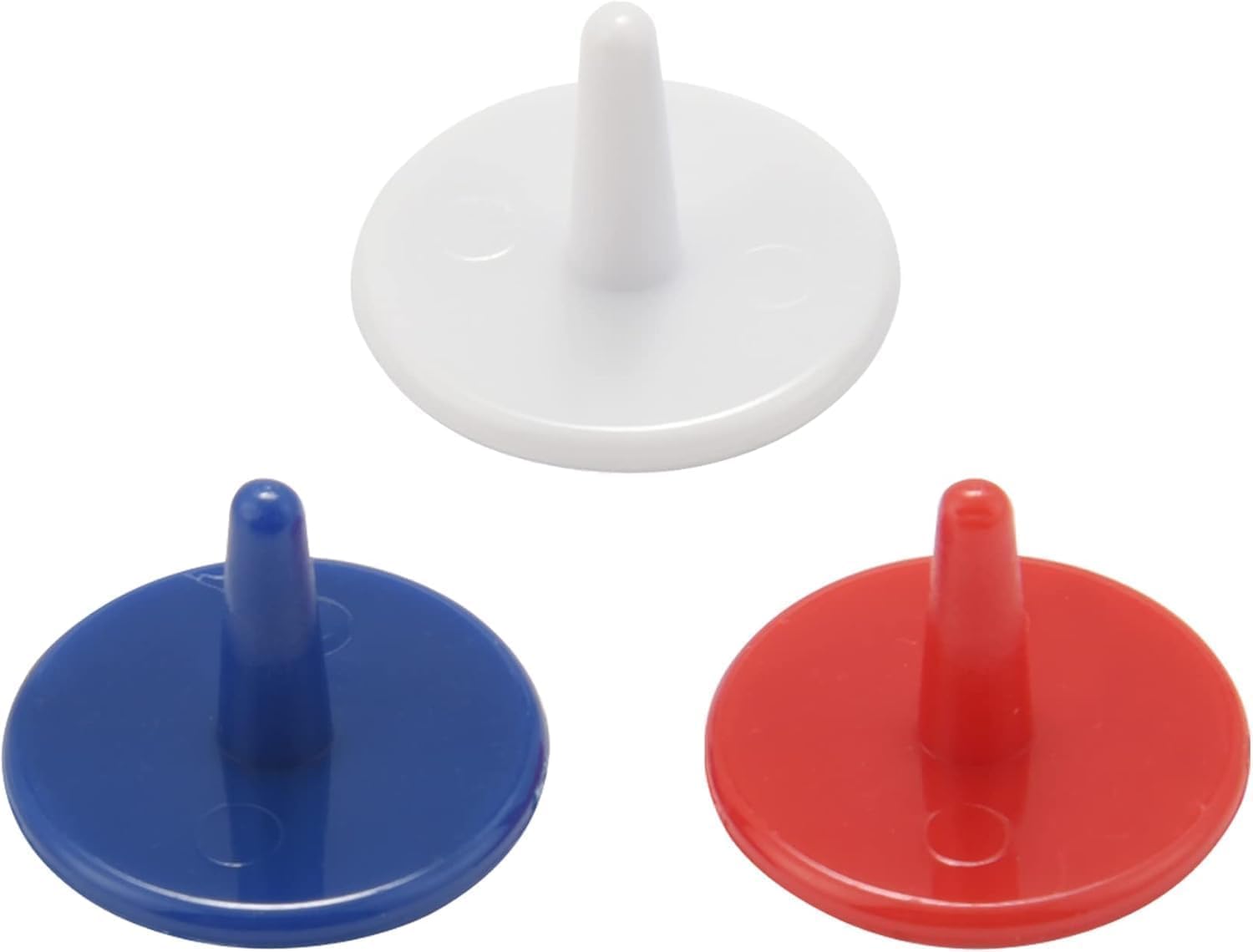 50 marcadores de pelota de golf de 18 mm, color aleatorio, accesorios para el campo