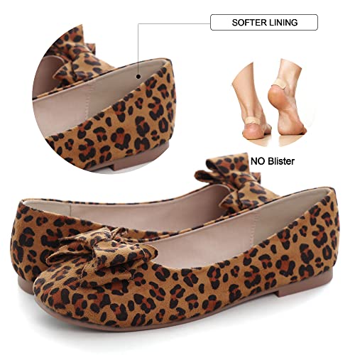 Image of Dear Time Women's Flats Shoes Bowknot Dressy Ballets Loafers Wedding Business Casual Walking Shoes