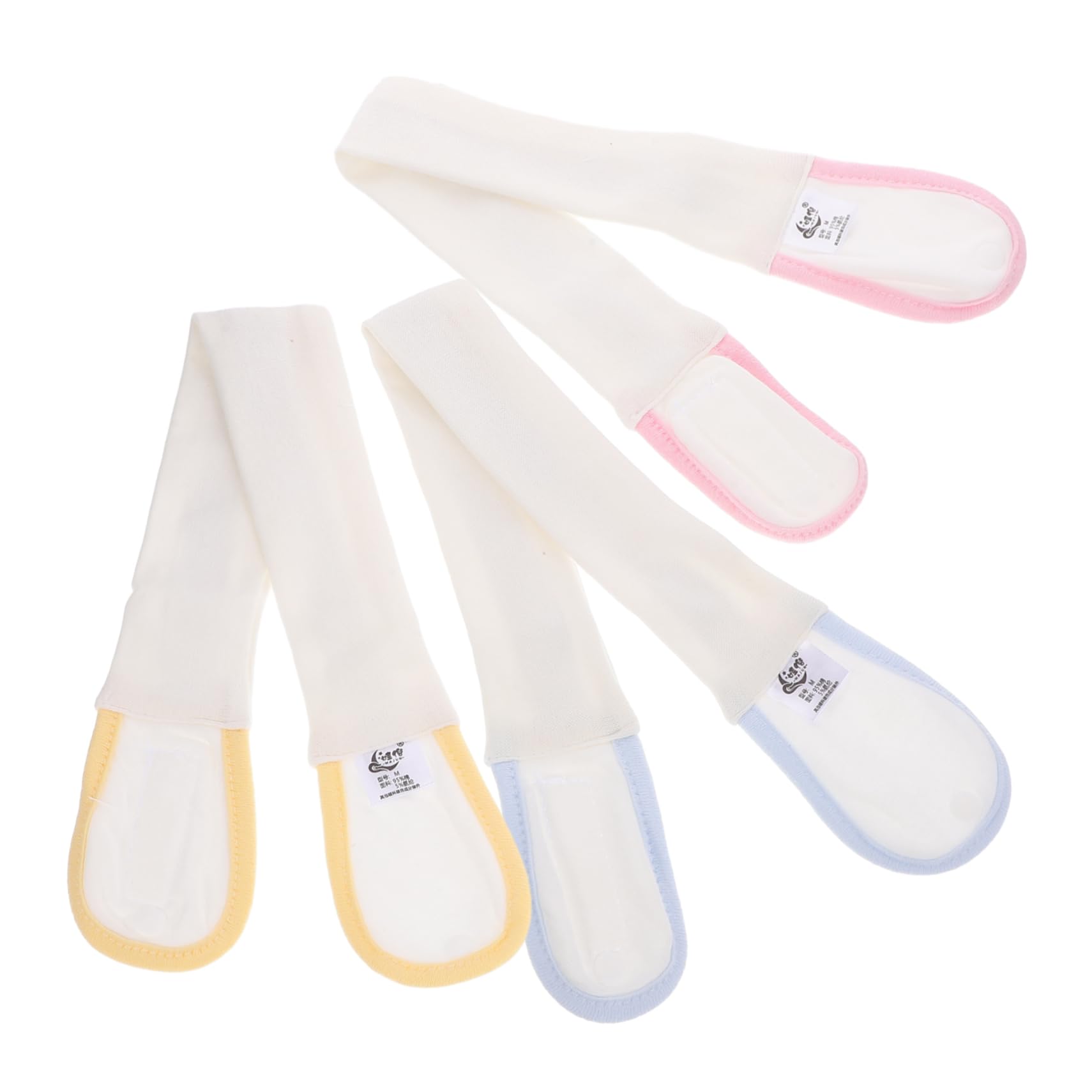 IWOWHERO 3Pcs Adjustable Diaper Fixing Belt for Boy Girl Convenient Cloth Diaper Fasteners for Newborns Easy to Use Options