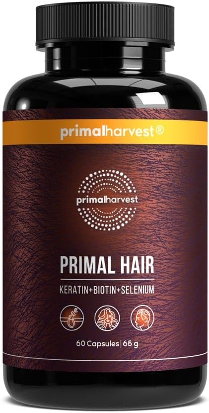 Hair Growth - Hair Vitality Supplement with Selenium, Zinc & Biotin, for Men & Women, Multivitamin,1 Pack: 30 Servings