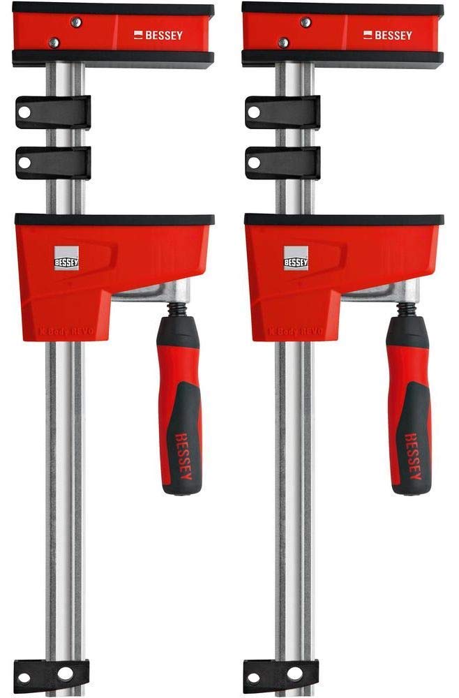 BESSEY KRE3540 PAIR 40" K Body REVO Parallel Bar Clamp w/ Hex Key Clamping