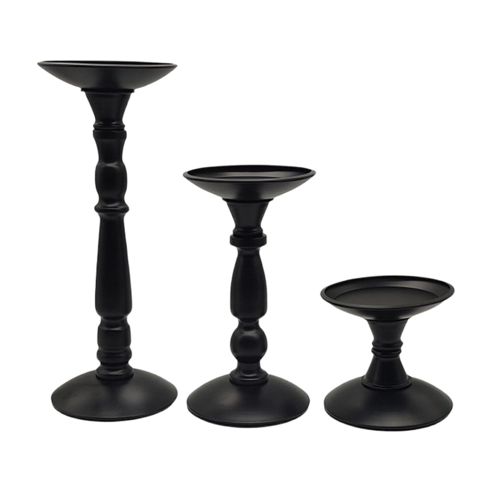 Taper Holder Iron Candlestick Holders for Home Dinning Table Centerpiece Wedding Holiday Party Chrismas Candlestick Holders