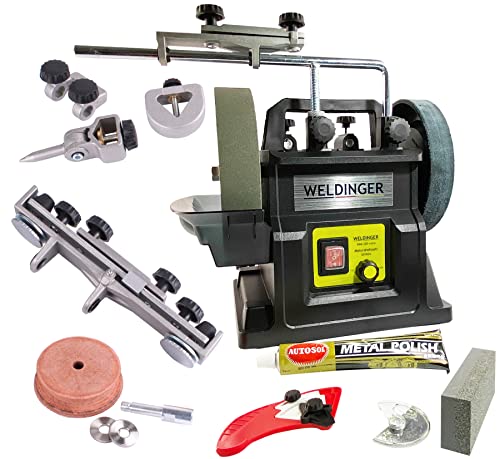 WELDINGER NSM-200 Schleifmaschine Set 90W