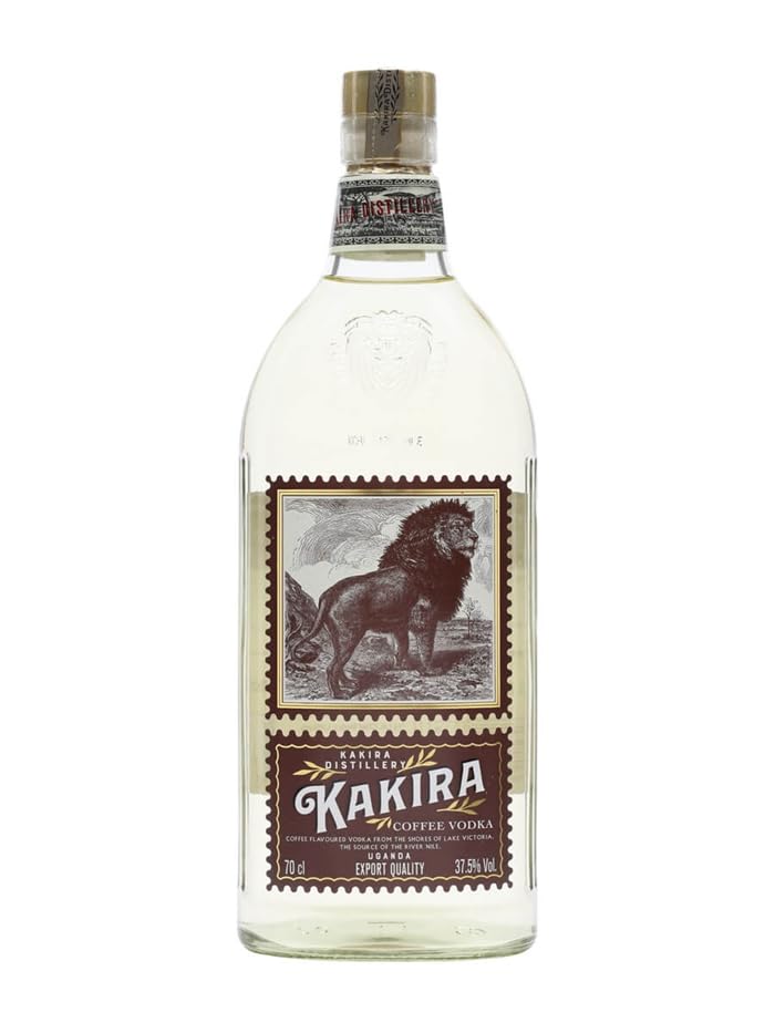 Kakira Coffee Vodka 6 X 70cl | 37.5% ABV | Handcrafted In Uganda