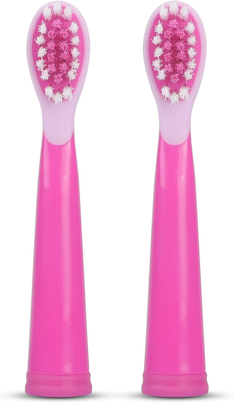 AGARO REX Brush Head Refill Set of 2 Pcs (Purple)