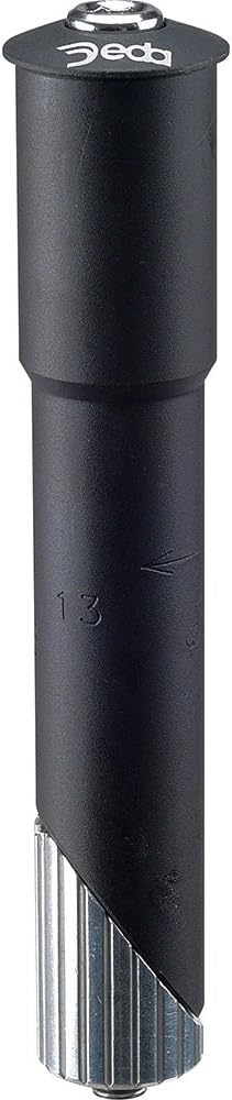 Deda Elementi Men's Spada Quill Stem Adapter, Black, 22.2mm / 25.4mm