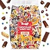 Bulk Chocolate Variety Pack 3lb Big Bag of Bulk Chocolate Individually Wrapped Large Chocolates Assortment for Pinatas, Party Favors & Easter Basket Stuffers