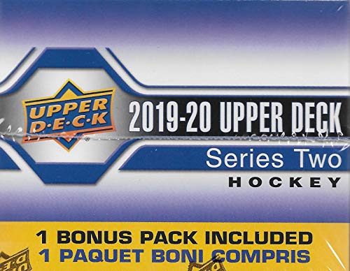 2019 2020 Upper Deck Hockey Series Two Factory Sealed Unopened Blaster Box of 8 Packs Possible Young Guns Rookies and Jerseys and O Pee Chee Update Cards