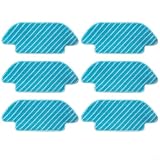 Sileduove Paquete de 6 almohadillas para fregona, lavables, de repuesto para Cec- Otec para Con- Ga 4690 Ultra 6090 Ultra 7090 IA 4090 4490 5090 5490 robot aspirador