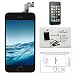Produktbild Trop Saint® Display Schwarz kompatibel mit iPhone SE Ersatz Bildschirm Reparaturset Kompatibel iPhone mit Magnetische Schraubenkarte, Werkzeug, Anleitung und Bildschirmschutzfolie