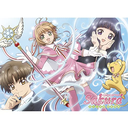 ABYSTYLE Cardcaptor Sakura Group Mini poster sans cadre 38,1 x 52,1 cm avec manga Sakura, Kero, Syaoran et Tomoyo - Décoration murale pour chambre à coucher,...