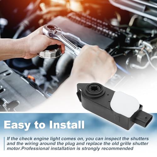 RATCHROLL Shutter Grille Air Actuator Motor for Chevrolet Malibu Equinox Impala Suburban for Cadillac ATS CTS for Buick for GMC No.84375398 by RATCHROLL - Image 6