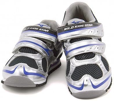 Amazon ミズノ 女の子 男の子 キッズ 子供靴 運動靴 通学靴 スニーカー 軽量 安定性 ワイルド スター 2 Wild Kids Star 2 K1gd1534 シルバー グレー 21 0cm Mizuno ミズノ 運動靴 スニーカー