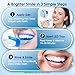 Teeth Whitening Kit with LED Light – 3 Whitening Gel Pens + 2 Desensitizing Pens – 35% Carbamide Peroxide – Whiten Teeth in 7 Days – Safe for Sensitive Teeth & Enamel（Mint Flavor）