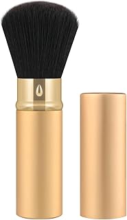 Retractable Makeup Brush with Cover, Portable...