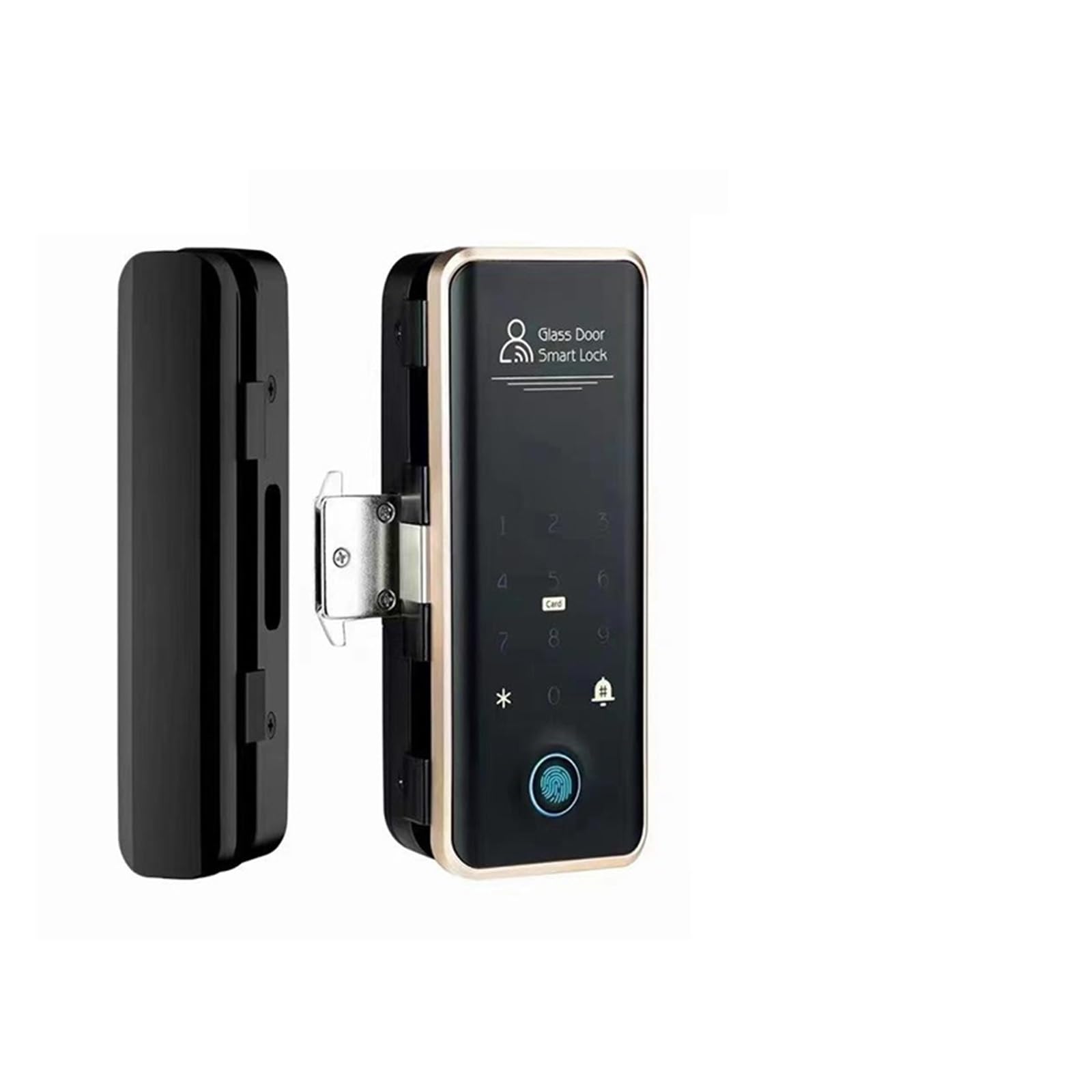 Serrure intelligente TTLOCK pour sécuriser une porte en verre coulissante sans clé