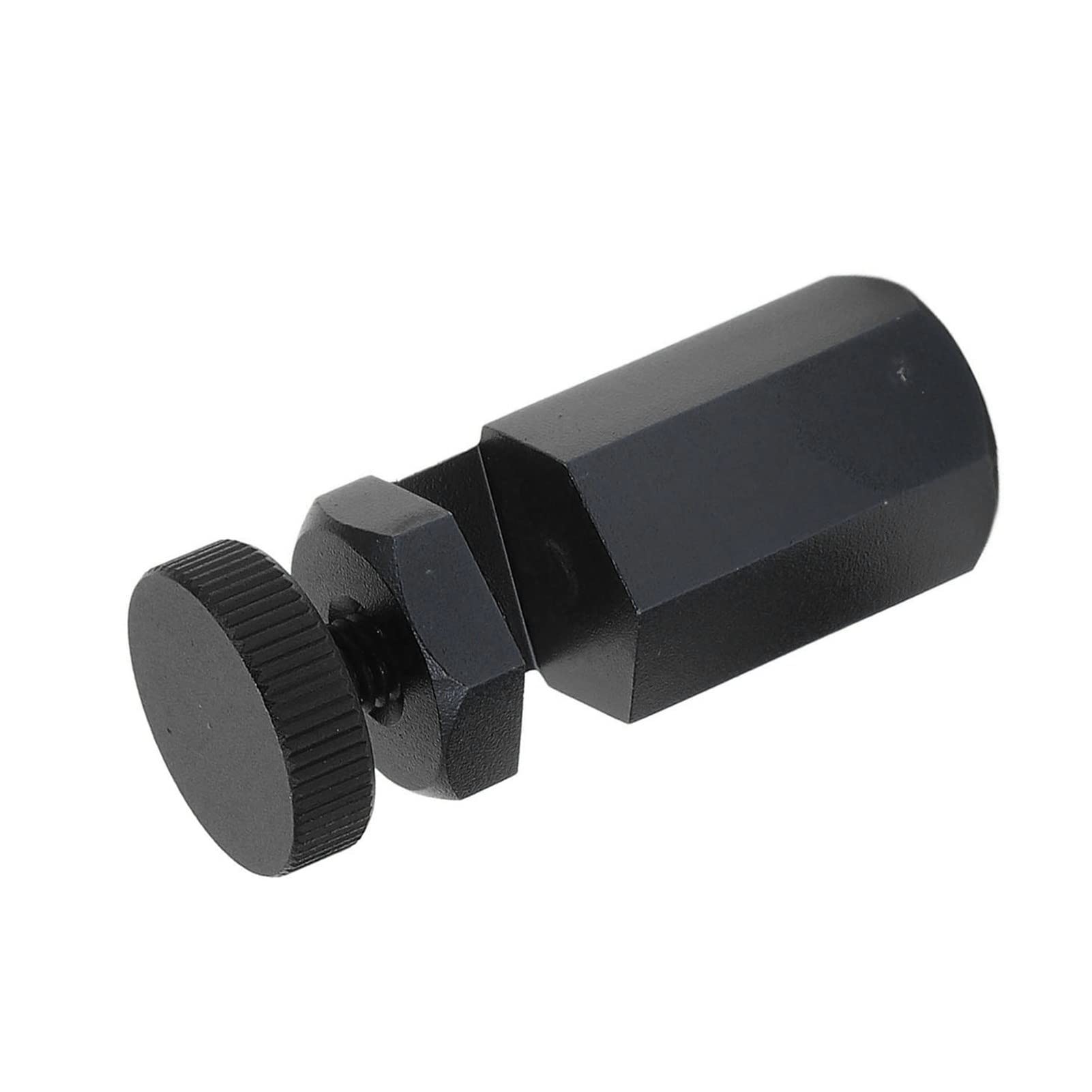 Cocoarm Wskaźnik Schodów do Kątownika Ciesielskiego, Stop Aluminium, Sześciokątny Płaski z śrubą motylkową. (BLACK)