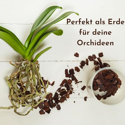 ProFlora® Biologisch abbaubare Kokoschips - Ideal geeignet für Pflanzen, Gärten und als Terrarien Bodengrund (5 Liter)