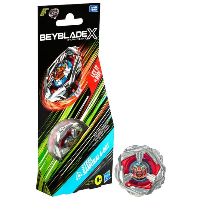Beyblade X Arrow Wizard 4-80GB Booster Pack Set, Blue, Medium