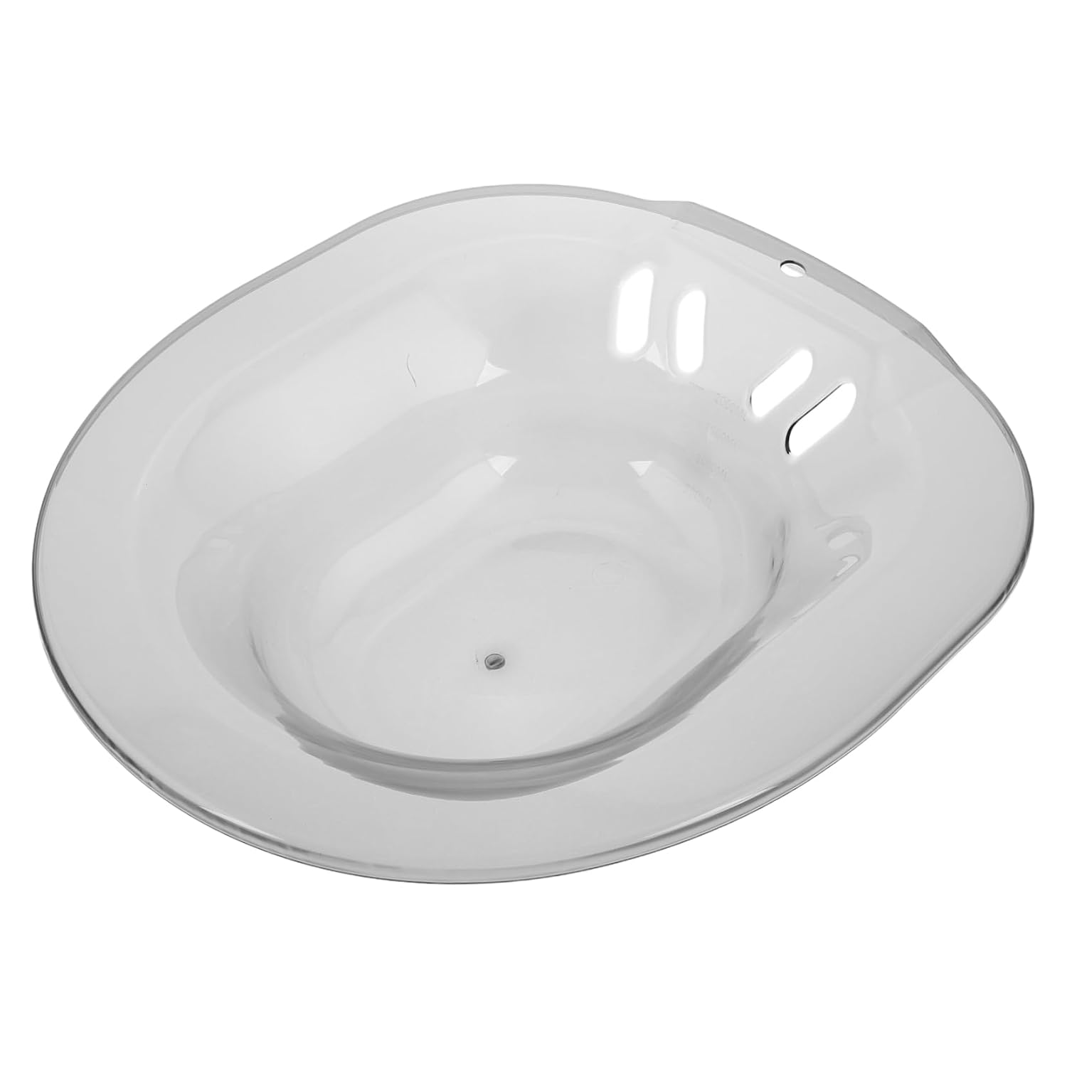 Sitz Bath Basin for Postpartum Care Pregnant Women Toilet Seat Soaking Bowl Comfortable Design Light Grey