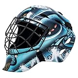 Franklin Sports Seattle Kraken NHL Hockey Goalie Face Mask - Goalie Mask for Kids Street Hockey - Youth NHL Team Masks for Kids