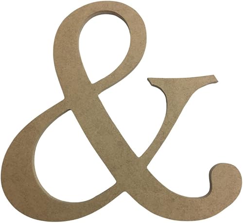 Miniatura 4 de Letra D de madera con monotipo de letra D sin terminar, monograma de escritura de lujo en blanco en MDF de 1-4 pulgadas