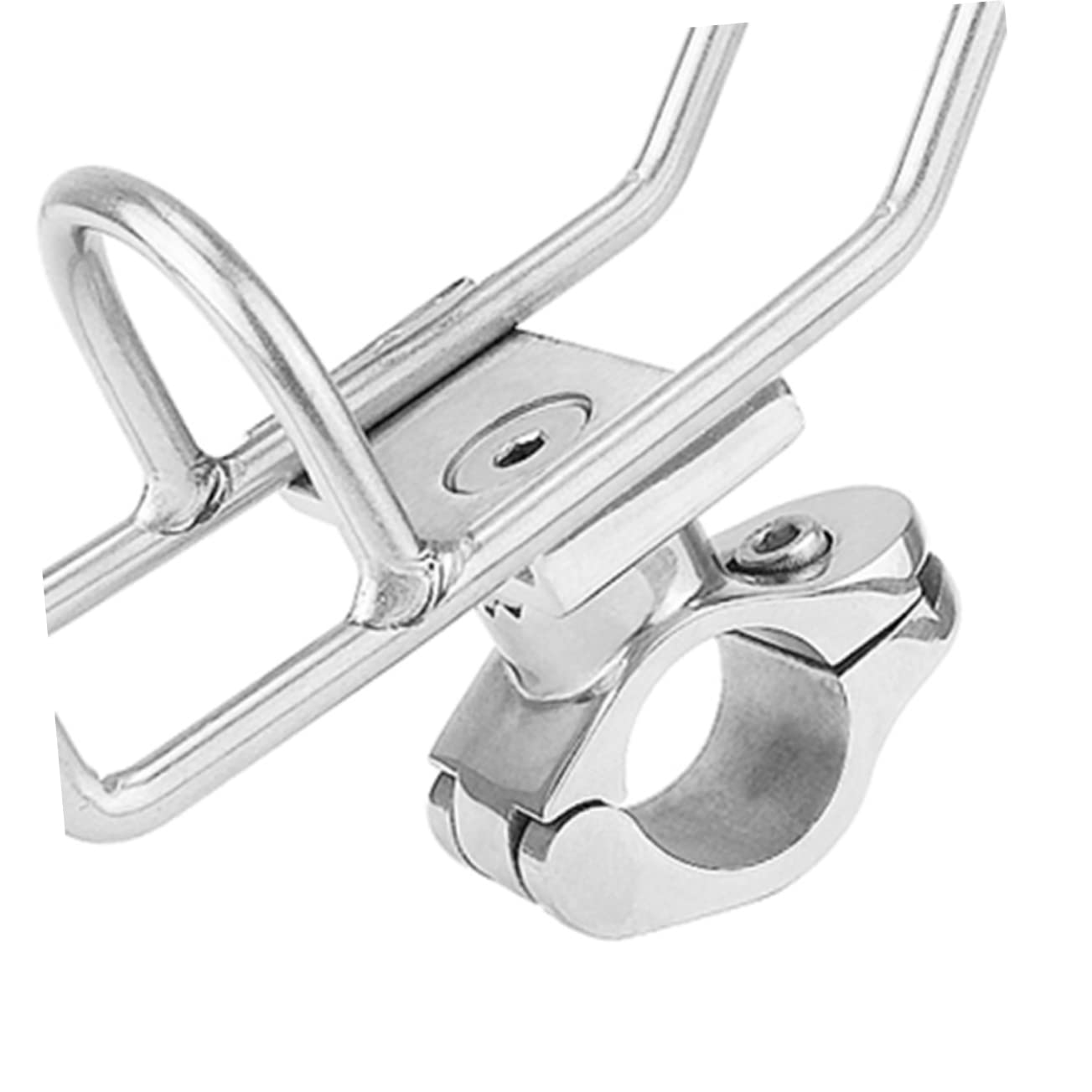 Soporte para Cañas de Pescar de Acero Inoxidable, Ajustable 360, 2 Piezas, Superficie Pulida, para Barco y Accesorios de Pesca