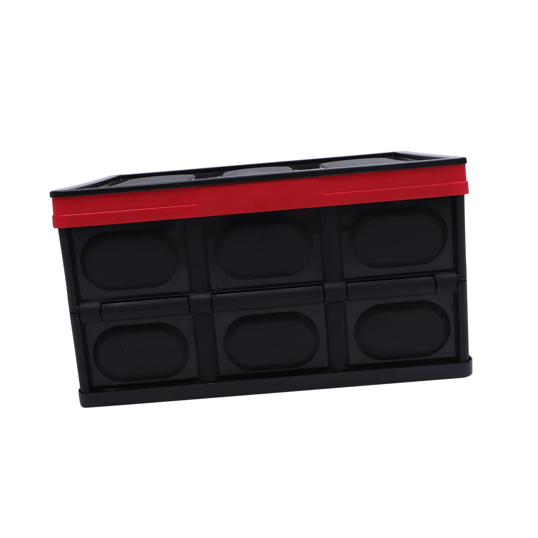 IMIKEYA Caja De Almacenamiento 30l Organizador Coche Plegable Estuche Plástico Resistente Duradero Práctico