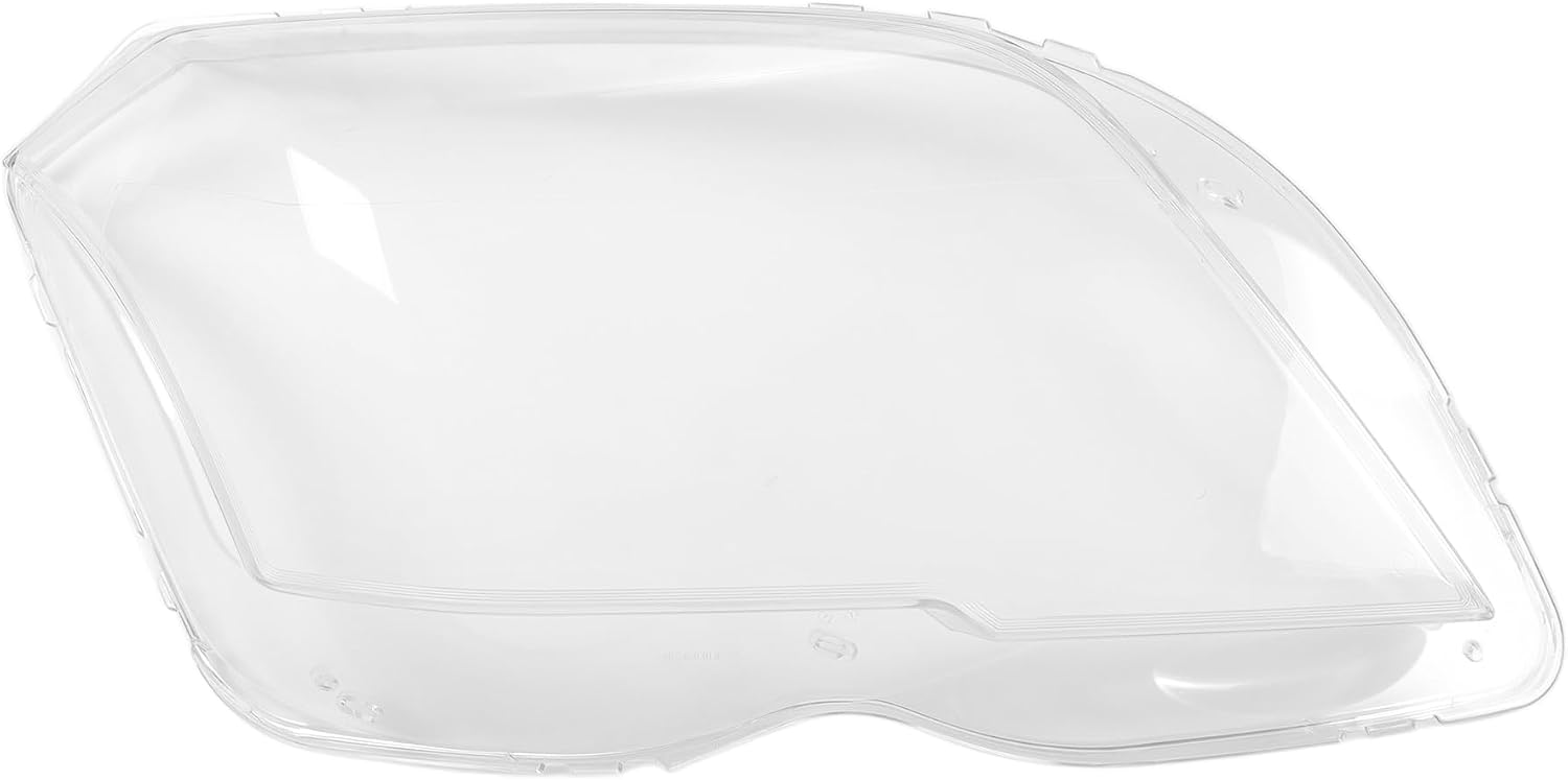 Headlight Lens Cover Headlight Headlamp Lense Clear Lens Cover for Mercedes-Benz GLK 2009-2012 Clear PC 1 Pcs Front Left Car